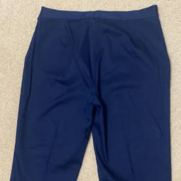NWOT POLO RALPH LAUREN Women's Classic Cropped Cotton Pants w Side Zipper Size 8 - Picture 3 of 7